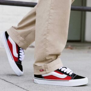 VANS OLD SKULL KNU BLACK RED