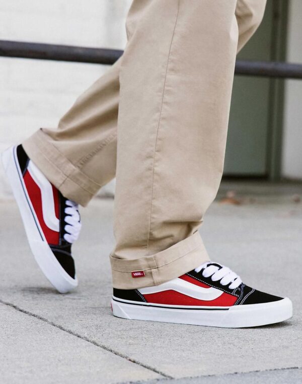 VANS OLD SKULL KNU BLACK RED